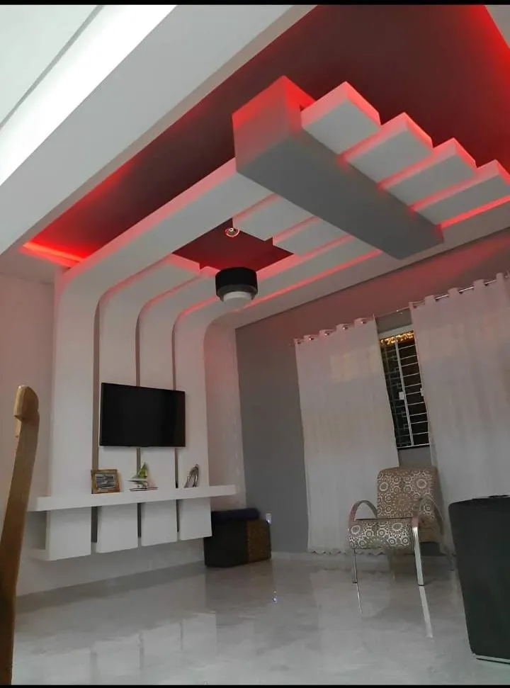 ديكورات جبسية فاخرة للمجالس والصالات في الرياض