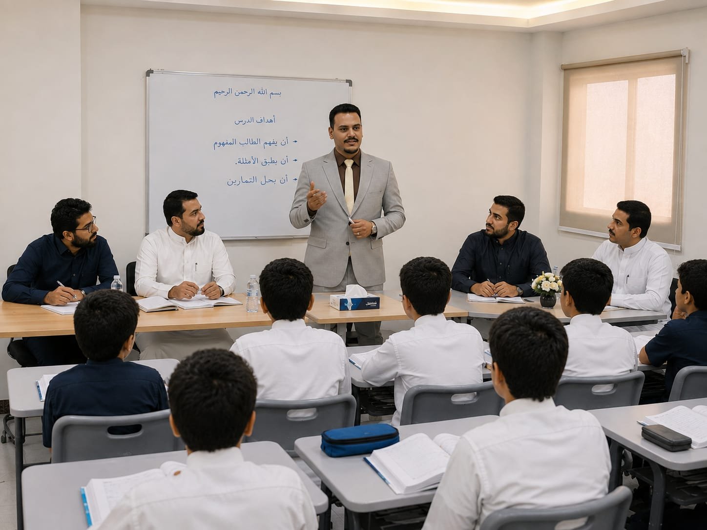 صورة إعلان المدرس
